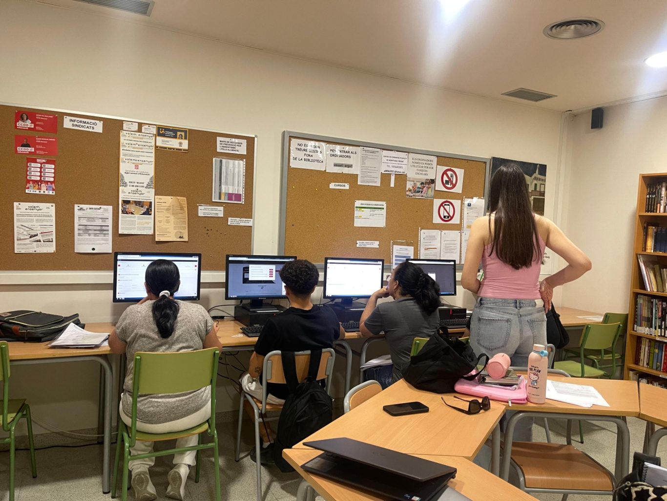 Acompanyament a les preinscripcions a Formació Professional a CFAs